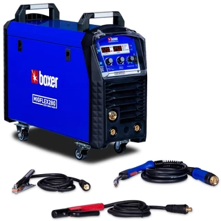 Inversora de solda Multiprocesso 280A MIGFLEX 280 Boxer em Oferta na Shopee