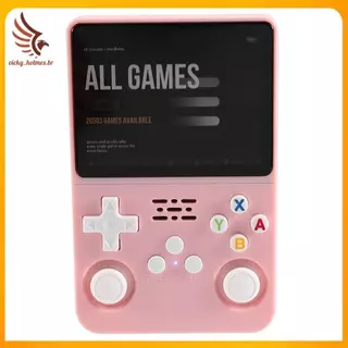 [vicky_holmes.br] R36S Para Crianças E Adultos Console De Jogos Portátil Tela IPS De 3.5 Polegadas Dispositivo De 64 Gb em Oferta na Shopee