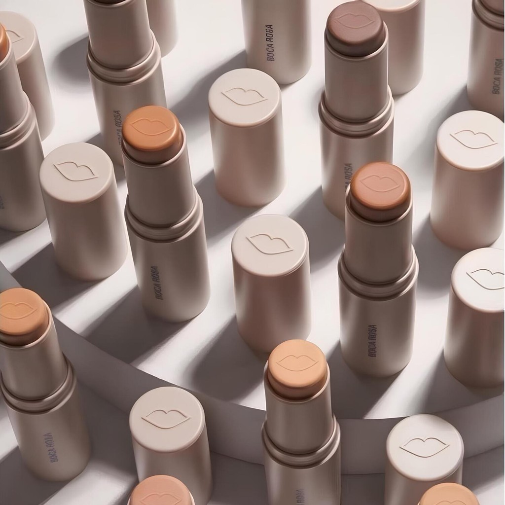 Boca Rosa Stick – Alta Cobertura, Textura Cremosa,, Contorno e Correção ...