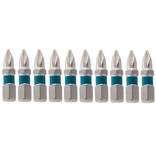 Jogo de bits phillips ph1 1/4" x 25 mm com 10 peças - Gross