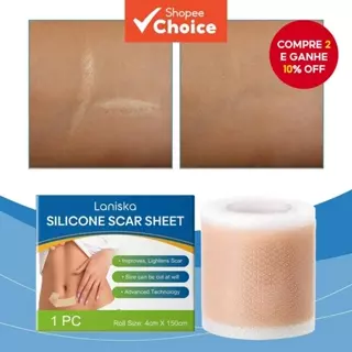 Fita de Silicone para Cicatrizes, Fita de Tratamento de Cicatrizes de Silicone para Cicatrizes Cirúrgicas, Tiras de em Oferta na Shopee