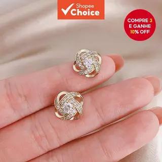 Brincos De Argola Geométricos Ocos Para Mulheres Elegantes Joias Da Moda Diária Presente em Oferta na Shopee