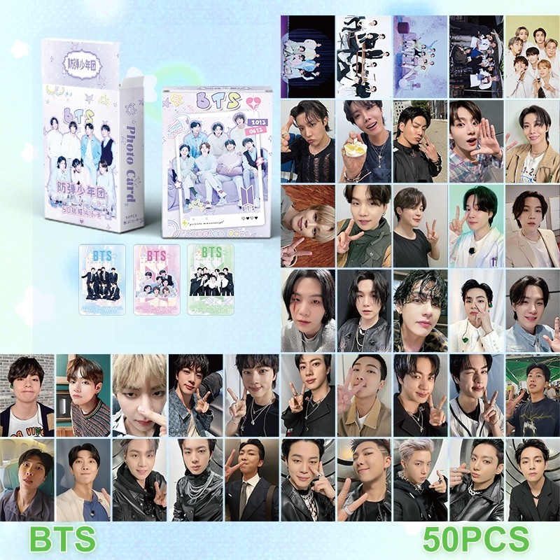 55pcs/box Jin ECHO SUGA Álbum Road To D-Day Photocards V-WINTER