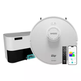 Aspirador De Pó Robo Wap Robot W4000 3 Em 1 Smart 220V em Oferta na Shopee