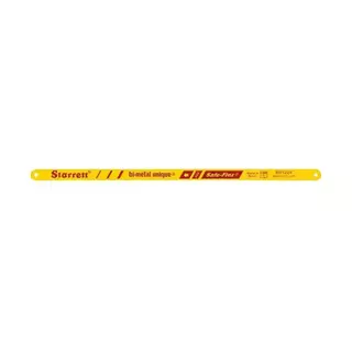 Lâmina de serra manual semi flexível 12" 24 dentes bimetal - BS1224 - Starrett em Oferta na Shopee