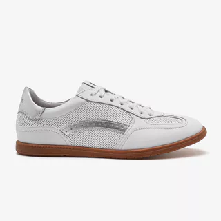 Tênis Feminino Olivia Branco Prata em Oferta na Shopee