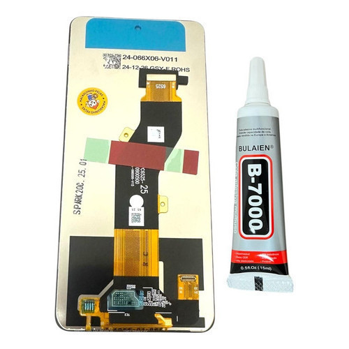 Frontal Tela Display Para Infinix Hot 40i X6528 Vivid + Cola