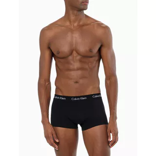 Kit 3 Cuecas Low Rise Trunk Classic Cintura Baixa Calvin Klein Underwear - Preto em Oferta na Shopee