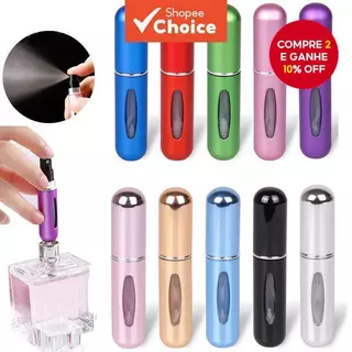 Frasco De Perfume Portátil De 5ml-Mini Spray Recarregável Para Viagens , Cosméticos E Presentes em Oferta na Shopee