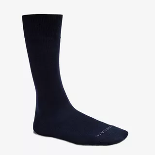 Meia Unissex Cano Alto Azul Marinho Modal Tamanho Único em Oferta na Shopee