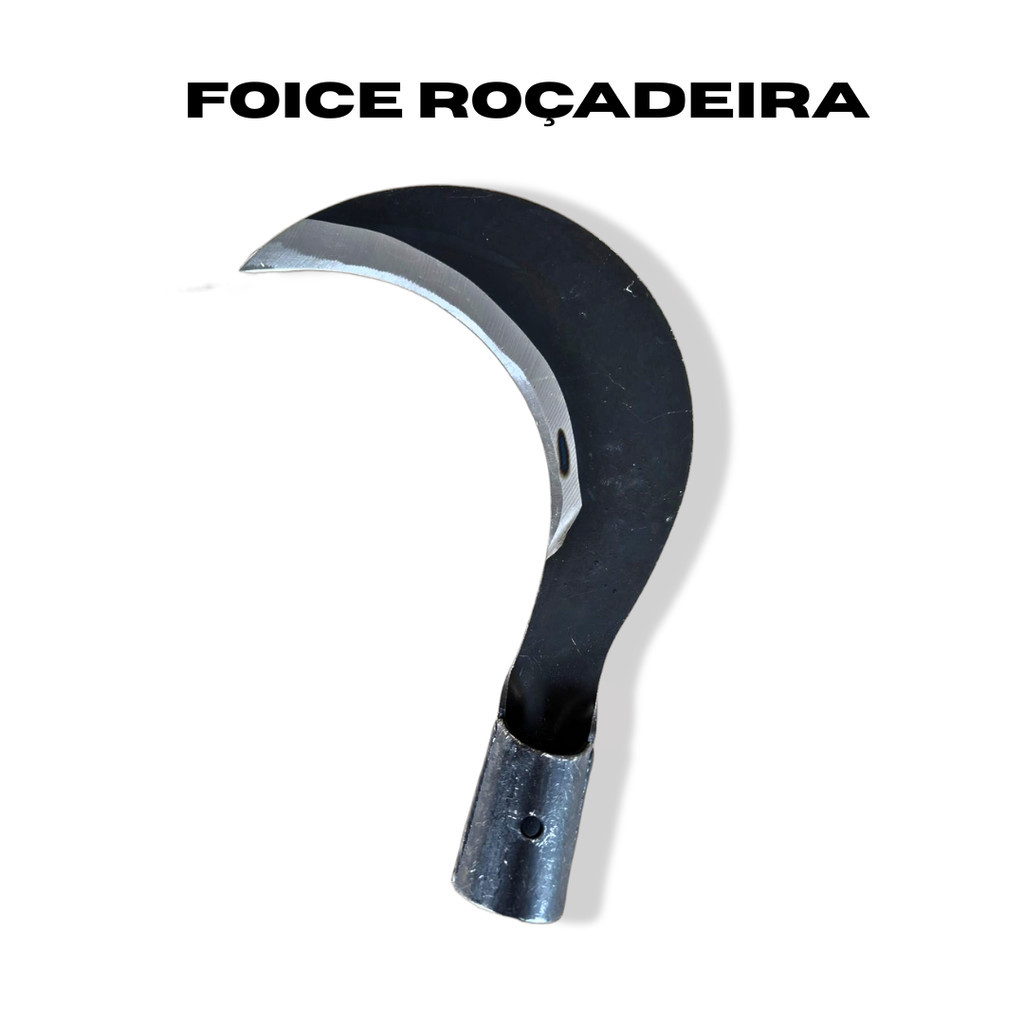Foice Roçadeira De Ferro Sem Cabo Para Mato | Shopee Brasil