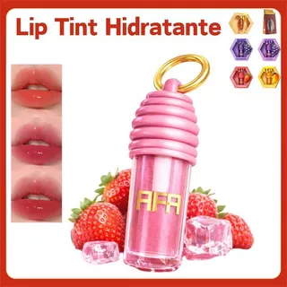 LIPHONEY Gloss Labial Brilho Espelhado | Hidratante‌-Vários sabores para escolher--Com chaveiro em Oferta na Shopee