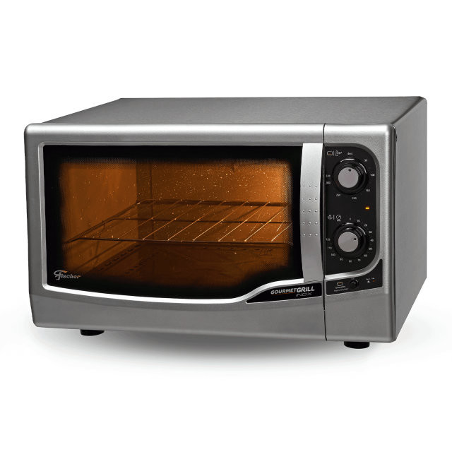 Forno Eletrico 44 Litros Fischer Inox Gourmet Grill 127V For