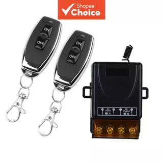 Controle Remoto Sem Fio RF 433MHz Interruptor AC 110V 220V 30A Relé de Alta Corrente Aparelho Elétrico Motor LED em Oferta na Shopee