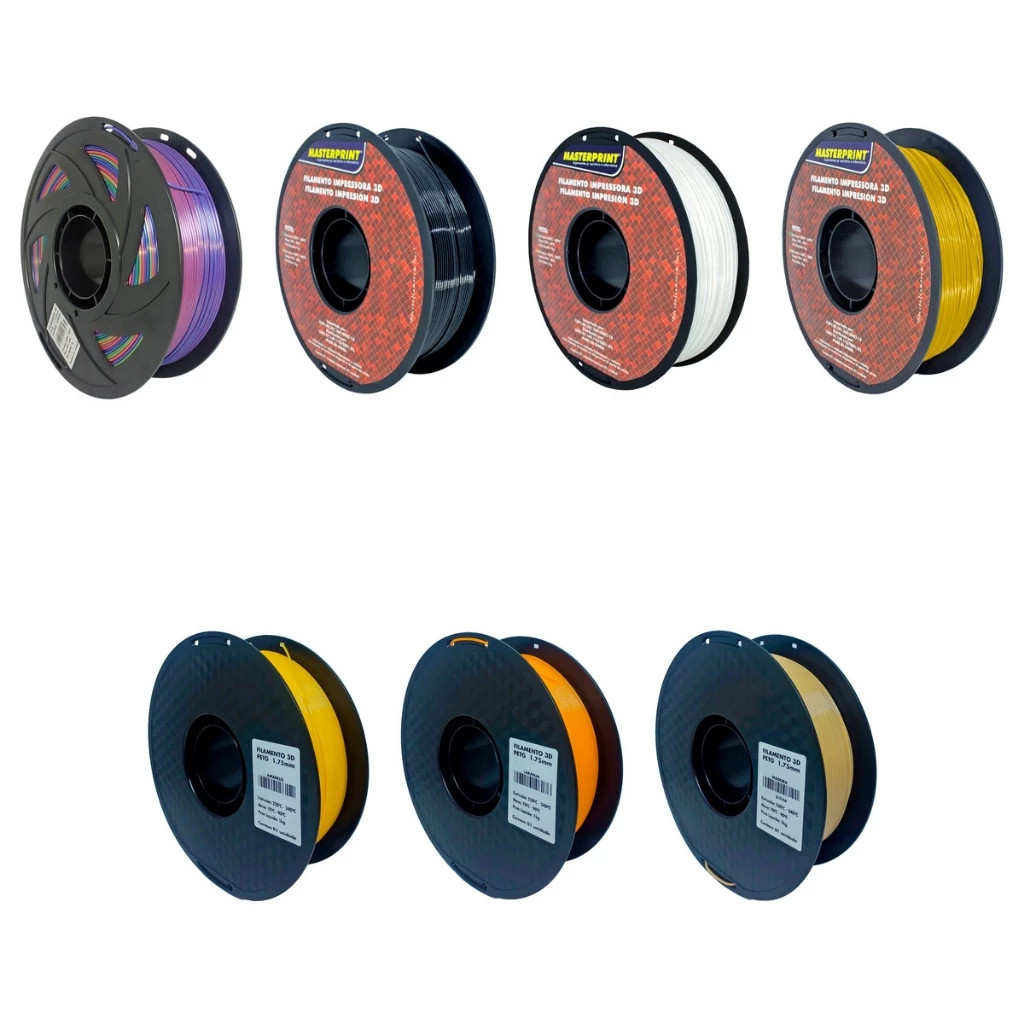 Filamento PETG Premium 1Kg Impressões 3D de Alta Qualidade com ...