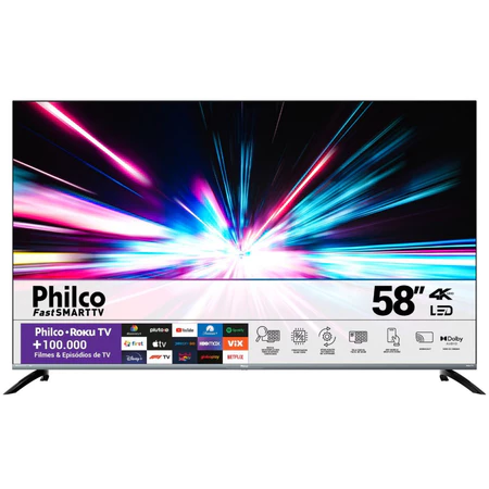 Smart TV Philco 58 4K HDR10