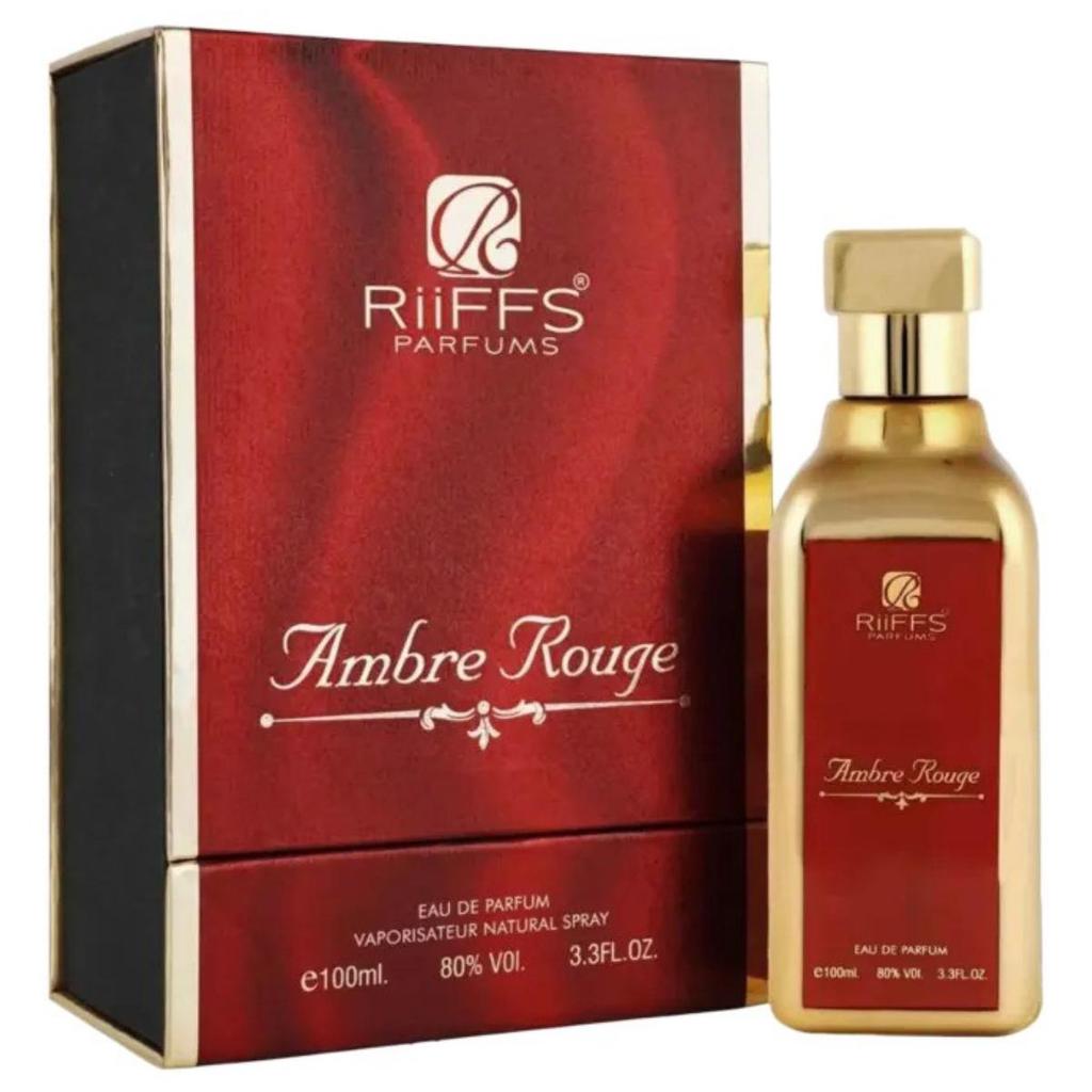 Perfume Riiffs Ambre Rouge Feminino - 100 ml | Shopee Brasil
