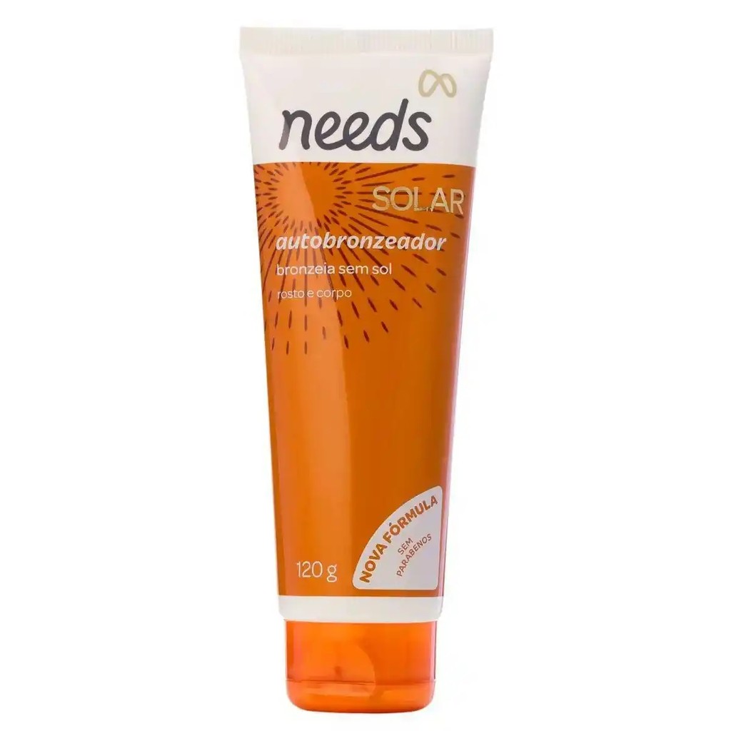 AUTO BRONZEADOR PARA ROSTO E CORPO NEEDS 120g | Shopee Brasil