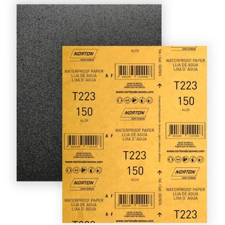 Folha de lixa D'água 225 x 275 mm - T223 - Norton em Oferta na Shopee