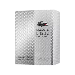 LACOSTE SILVER GREY EDP PERFUME MASCULINO 100ML em Oferta na Shopee