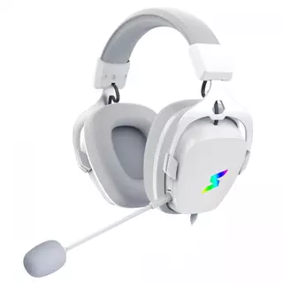 Headset Gamer SuperFrame Wind, RGB, Wireless, Drivers de 50mm, White, SF-HS-WD7WRU em Oferta na Shopee