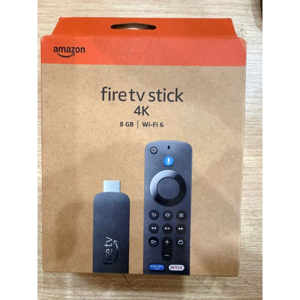 Amazon Fire TV Stick 4K 8GB Quad-Core 1,7 GHz Wi-Fi 6 Alexa Dolby