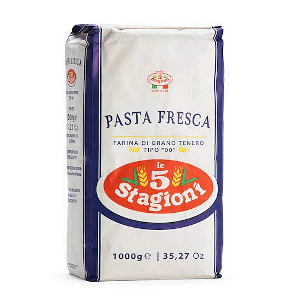 Farinha de Trigo Italiana Le 5 Stagioni Pasta Fresca 1kg (3 Unidades ...