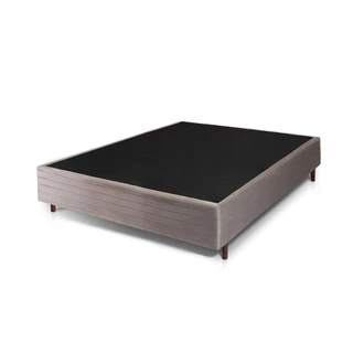 Base Box Casal Dublin Poliéster 138x188cm Hellen em Oferta na Shopee