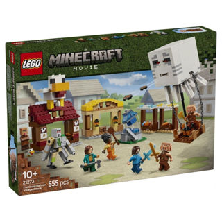 LEGO Minecraft - O Ataque da Vila do Balão Ghast - 555 Peças - 21273 em Oferta na Shopee
