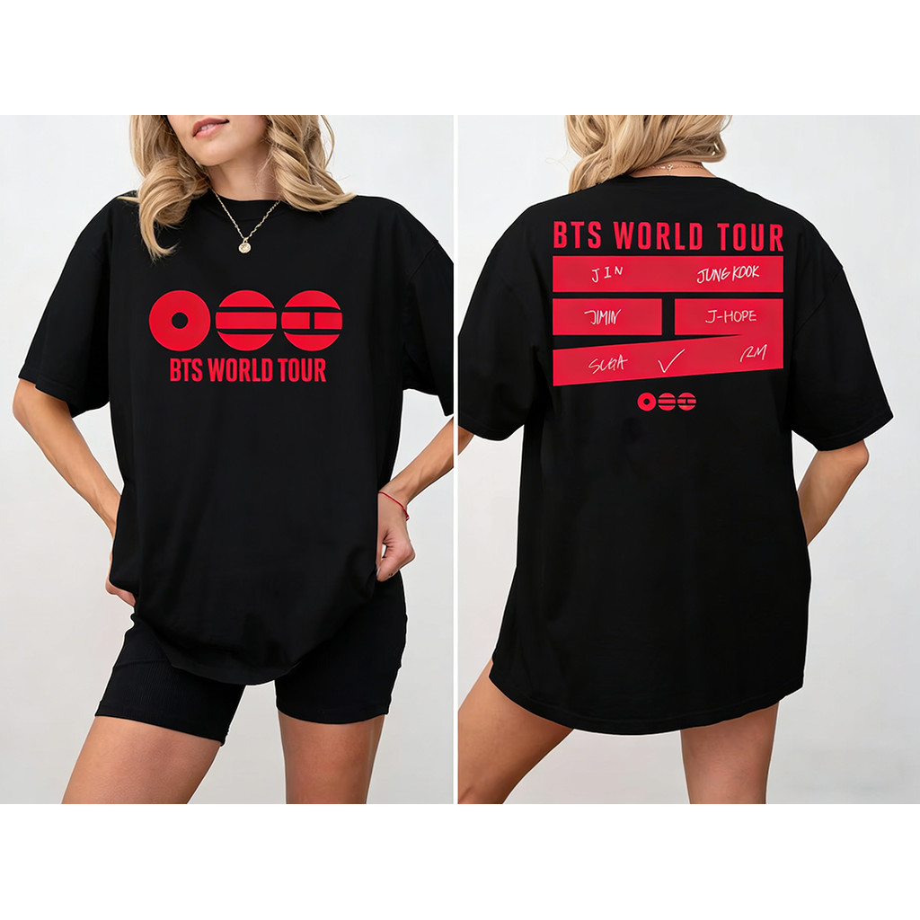 Camiseta Feminina Masculina BTS Bangtan Comeback Bts Kpop Wolrd