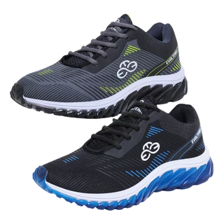 Kit 2 Tênis Masculino Caminhada Esportivo Casual Leve Confortável Respirável Antiderrapante Dia a Dia