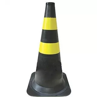 Cone para sinalização 50 cm com 2 faixas - RM-42 Cone para sinalização 50 cm com 2 faixas - RM-42