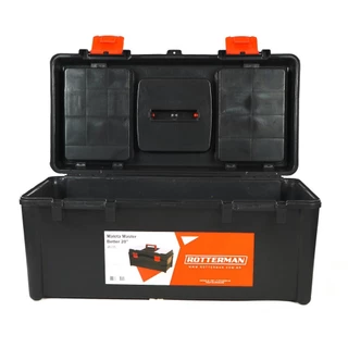 Caixa plástica para ferramentas com bandeja 20" - Master Better em Oferta na Shopee