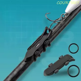 COURTNEY Suporte De Gancho De Pesca , Anéis De Borracha Vara Pólo Keeper , Isca Fixa Titular em Oferta na Shopee