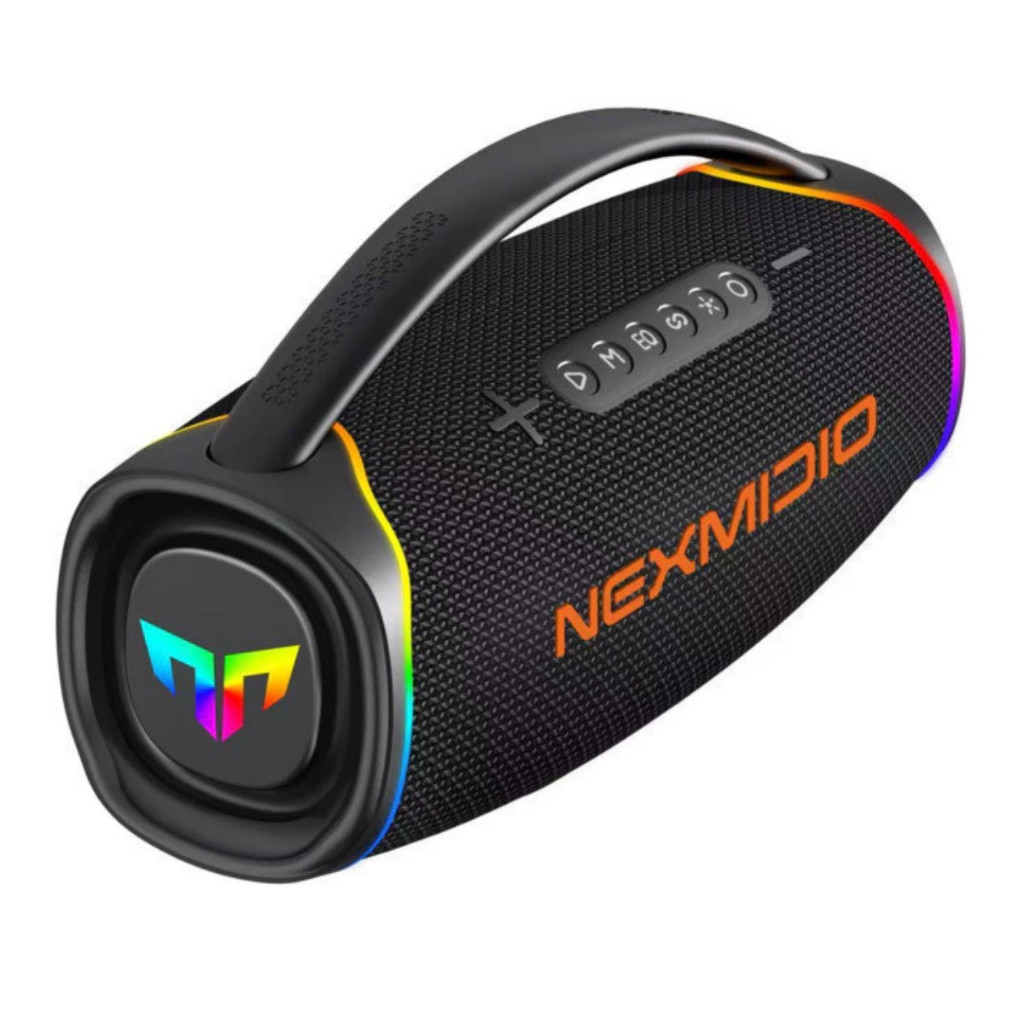 Boombox Bluetooth Nexmidio MD-B09 300w Graves Fortes Ipx6 Led