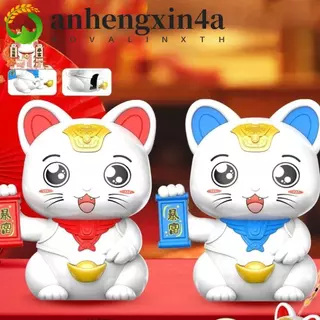 ANHENGXIN Lucky Cat Piggy Bank , Animal Grande Capacidade Money Jar , Mascote Boa Sorte Presentes De Ano Novo em Oferta na Shopee