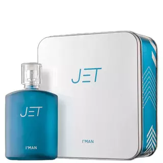 Jet Ciclo Cosméticos Colônia Lata - Perfume Masculino 100ml em Oferta na Shopee