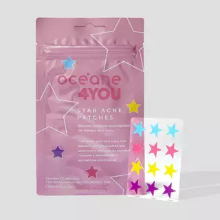 Adesivos Secativos para Espinhas com Ácido Salicílico - Star Acne Patches 4you 12un em Oferta na Shopee