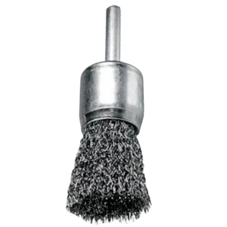 Escova de aço tipo pincel ondulada 25 mm - Norton em Oferta na Shopee