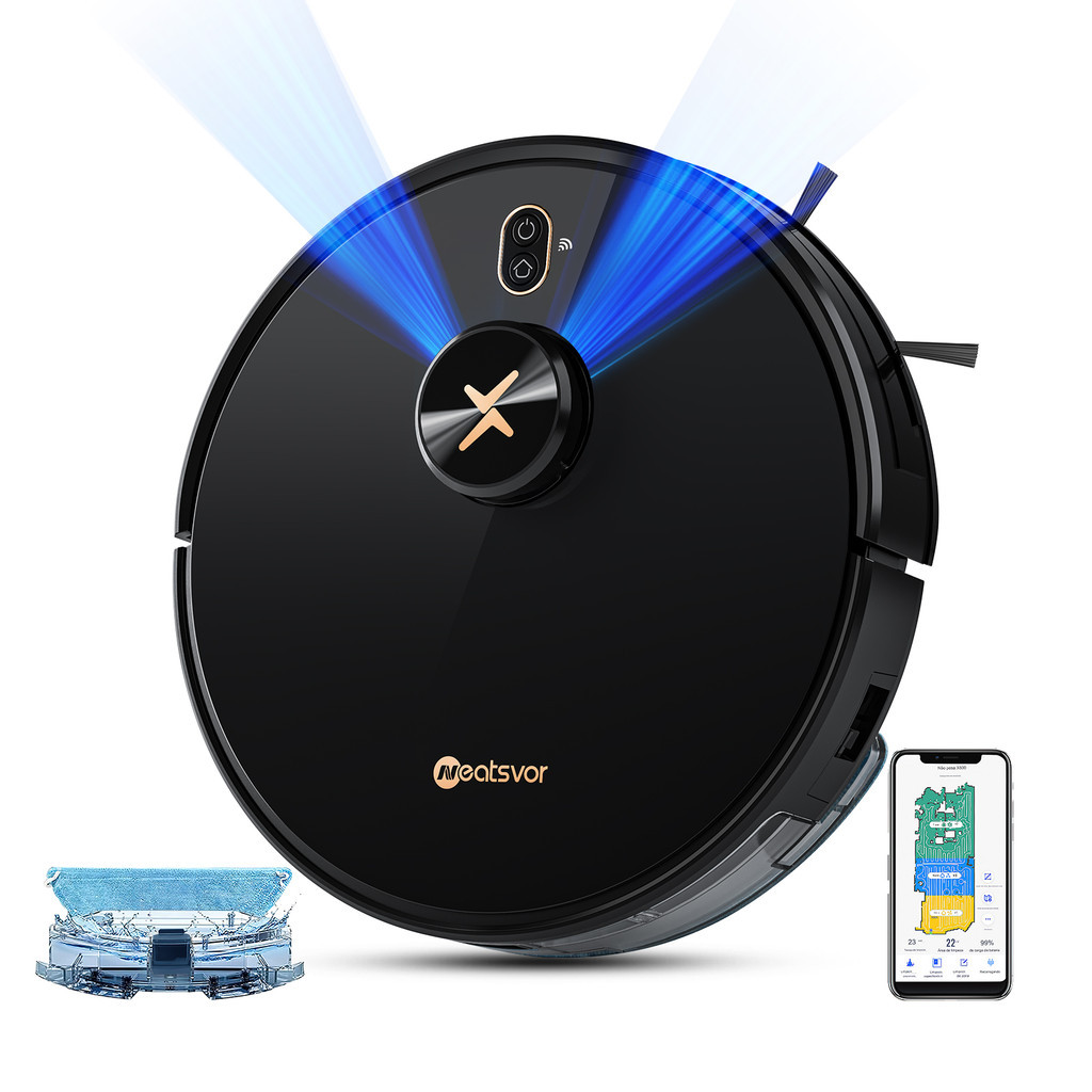 Neatsvor X600 Robo Aspirador Com Mapeamento Inteligente, Varrer ...