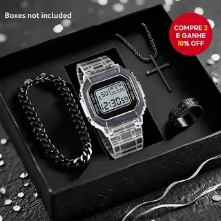 Relógio Eletrônico Multifuncional Colorido Dos Esportes Simples Da Forma Para Meninos E Meninas em Oferta na Shopee