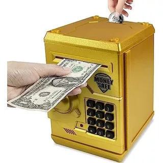 Mini ATM Piggy Bank Machine Melhor Presente Para Crianças , Código Eletrônico Mealheiro Contador De Dinheiro Cofre Banco em Oferta na Shopee