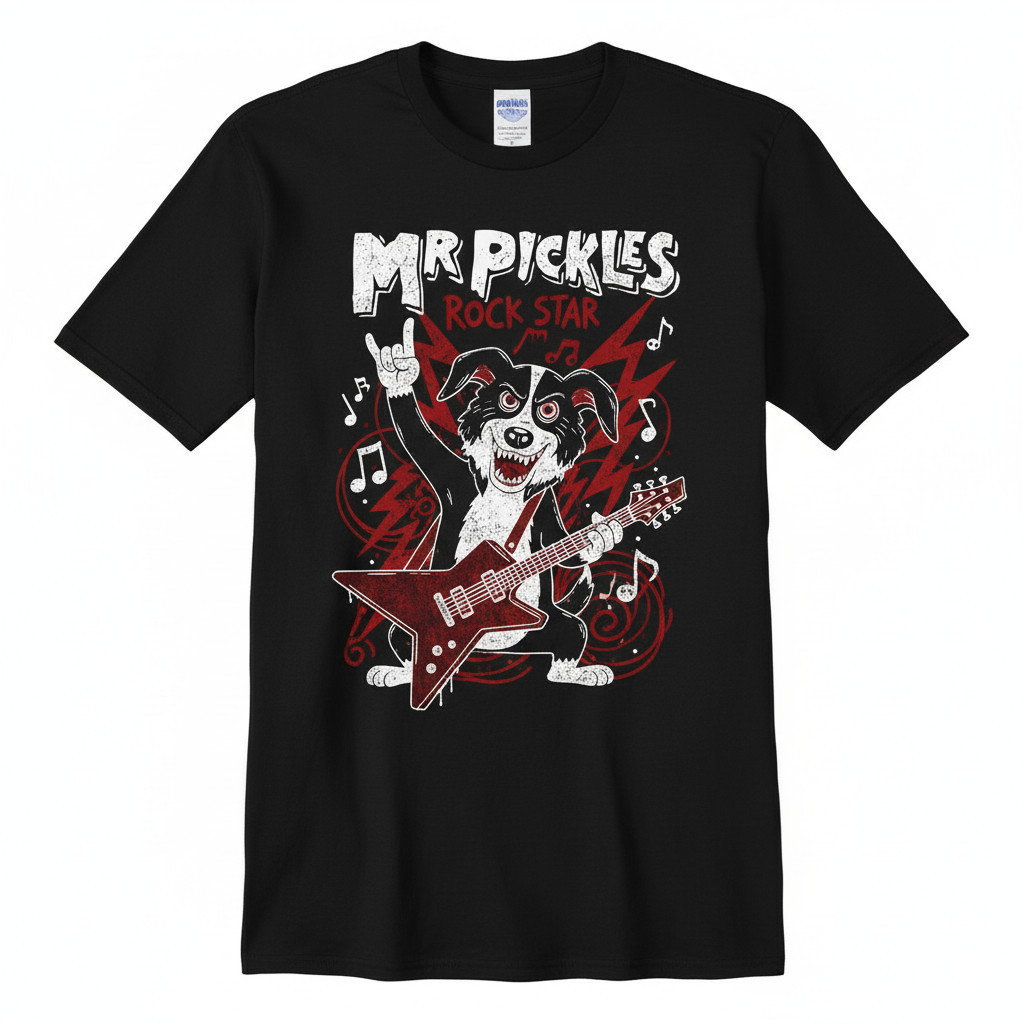 Camiseta Masculina Unissex Mr Pickles Série Animada Oversized