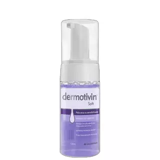 Dermotivin Soft Foam - Espuma de Limpeza Facial 130ml em Oferta na Shopee