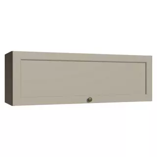 Armário Aéreo 100 cm 1 Porta Basculante Rustic/Crema Vik Madesa em Oferta na Shopee