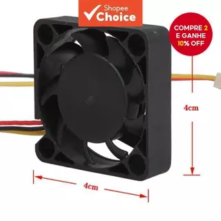3 Pinos 40mm Computador CPU Cooler Ventilador De Refrigeração PC 4cm 40x40x10mm DC 12V