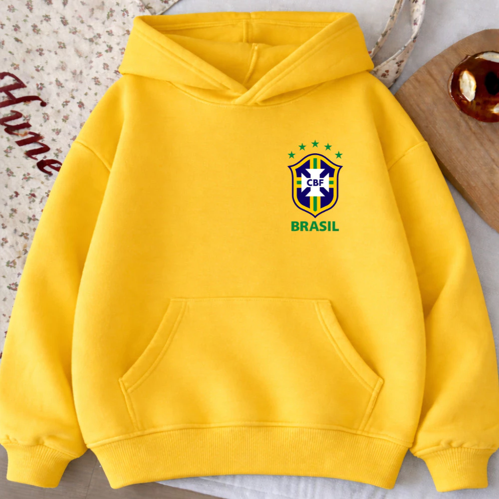 Moletom Canguru Escudo Brasil