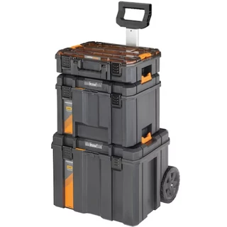 Caixa plástica para ferramentas Torre 3 módulos com rodas - T Stak McLAREN Dewalt em Oferta na Shopee