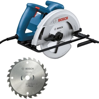 Serra circular 7.1/4" 1300 watts com disco de corte - GKS 130 Bosch em Oferta na Shopee