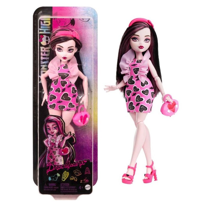 Boneca Draculaura - Monster High - HKY74 - Mattel | Shopee Brasil